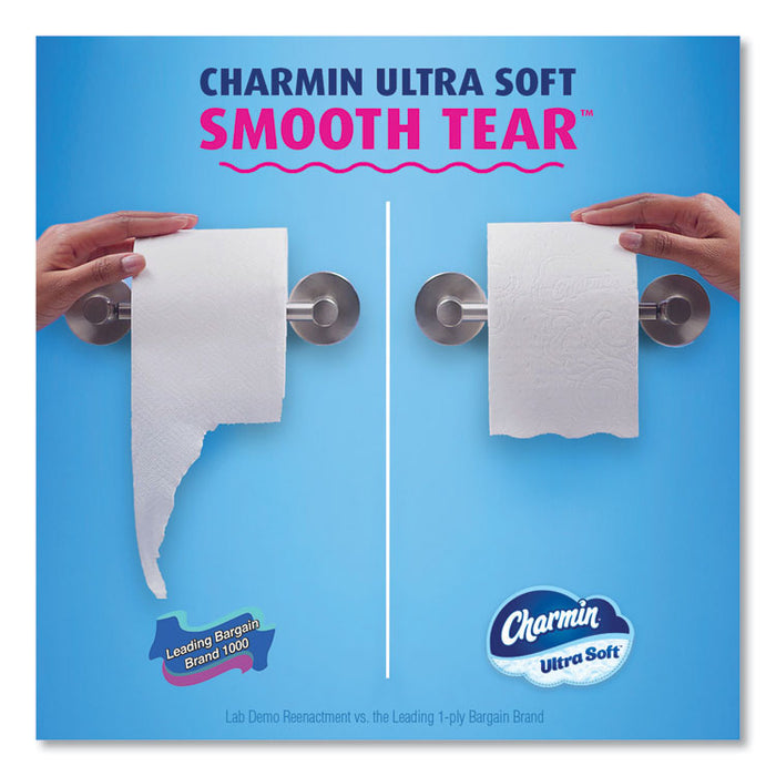 Ultra Soft Bathroom Tissue, Mega Roll, Septic Safe, 2-Ply, White, 224 Sheets/Roll, 12 Rolls/Pack, 4 Packs/Carton