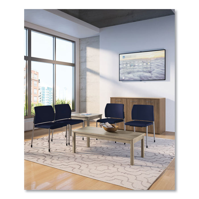 80000 Laminate Occasional End Table, Rectangular, 24w x 20d x 20h, Kingswood Walnut