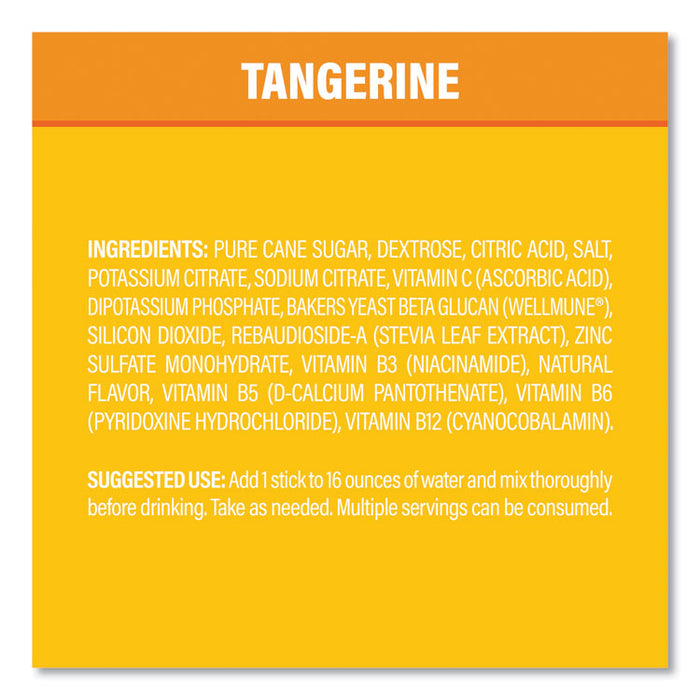 Immune Support, Tangerine, 0.56 oz Packet, 10/Pack