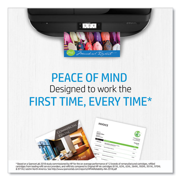 HP 738 (498N6ACT) Magenta Original DesignJet Ink Cartridge, 20/Carton