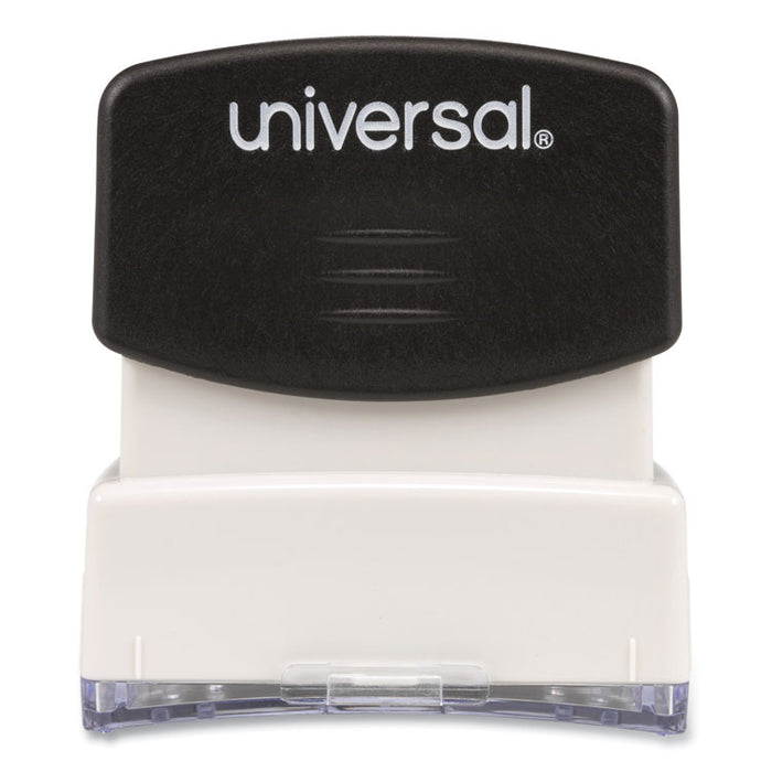 Message Stamp, PAID, Pre-Inked One-Color, Red