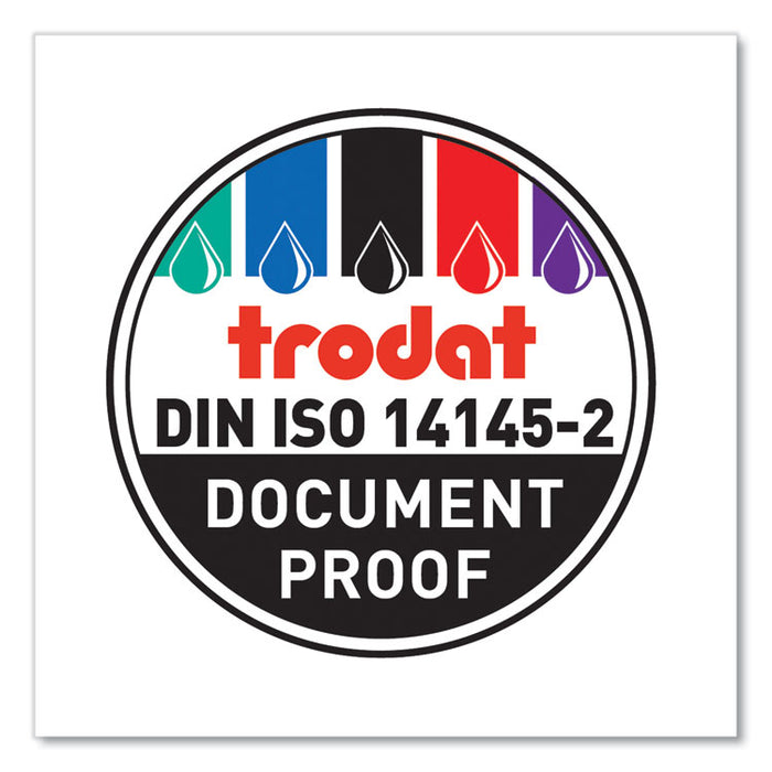 T5430 Professional Replacement Ink Pad for Trodat Custom Self-Inking Stamps, 1" x 1.63", Red