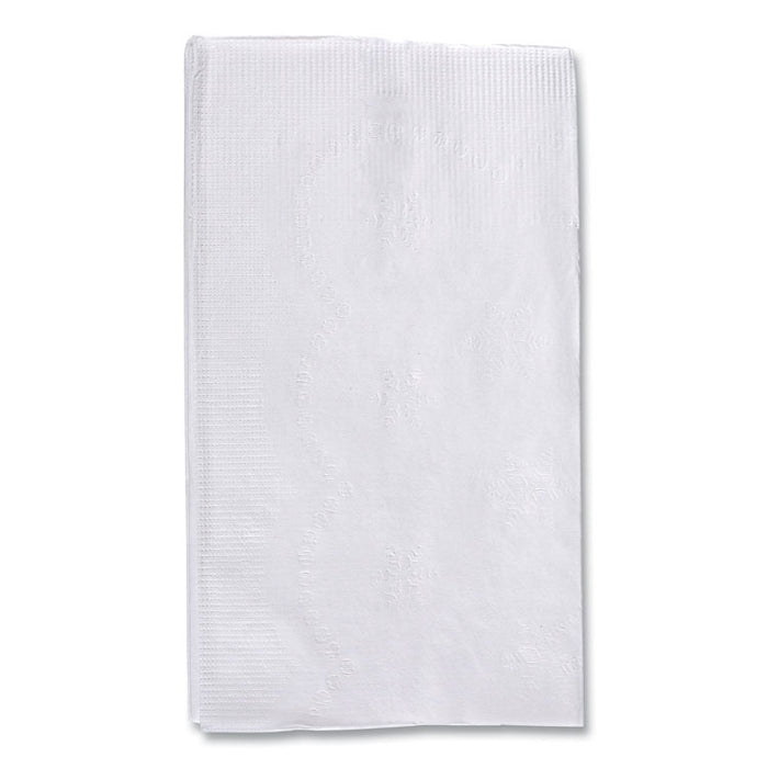 1/8-Fold Dinner Napkins, 2-Ply, 15 x 17, White, 150/Pack, 20 Packs/Carton