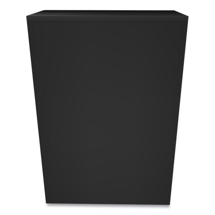 Brigade 700 Series Lateral File, 4 Legal/Letter-Size File Drawers, Black, 36" x 18" x 52.5"