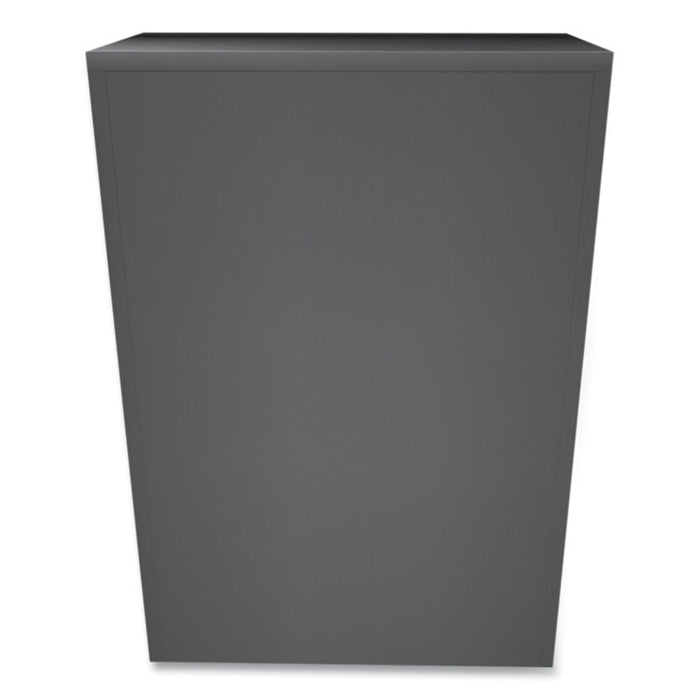 Brigade 700 Series Lateral File, 4 Legal/Letter-Size File Drawers, Charcoal, 36" x 18" x 52.5"