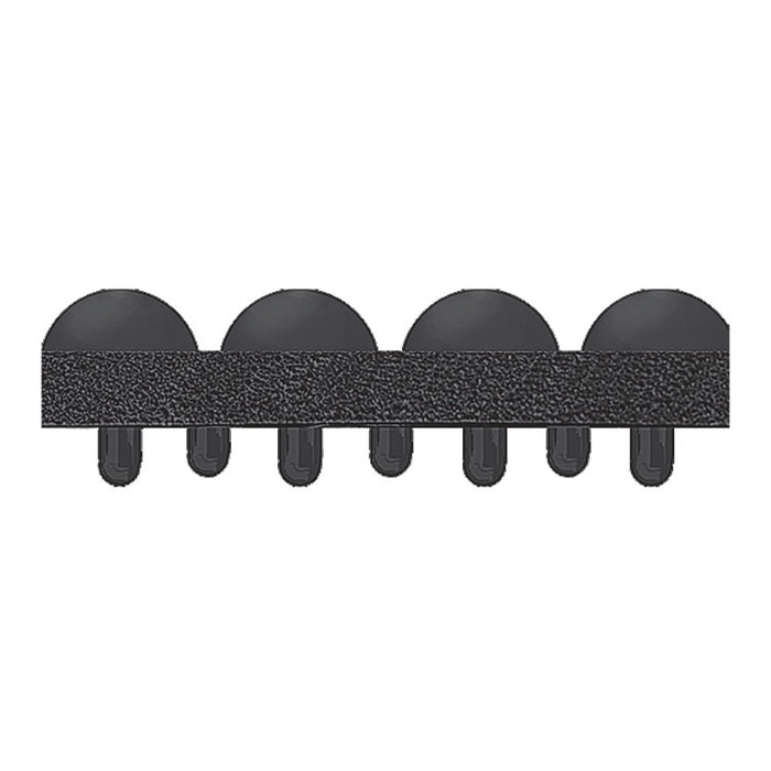 Yoga-Flex, Rectangular, Black High/Low Bubble Surface, 36" x 48"