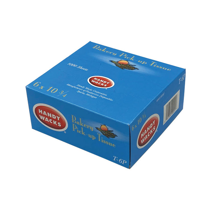 Bakery Pick-up Tissue Deli Sheets, 10.75 x 6, 1,000/Box, 10 Boxes/Carton