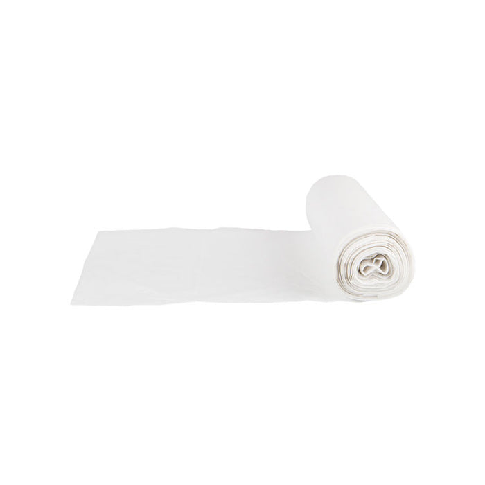 High-Density Commercial Can Liner Value Pack, 45 gal, 11 mic, 40" x 46", Clear, Interleaved Roll, 25 Bags/Roll, 10 Rolls/CT