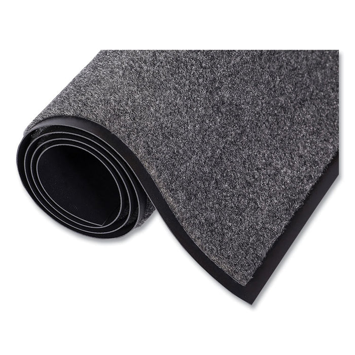 EcoStep Wiper Mat, Rectangular, Charcoal Gray Cut Pile Surface, 36" x 48"