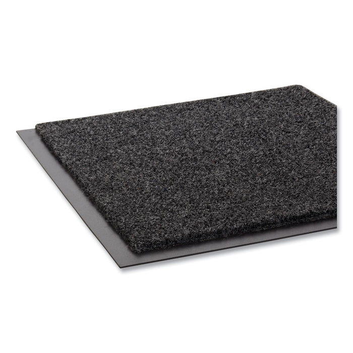 EcoStep Wiper Mat, Rectangular, Charcoal Gray Cut Pile Surface, 48" x 96"