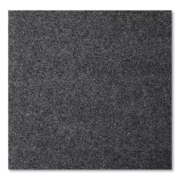 EcoStep Wiper Mat, Rectangular, Charcoal Gray Cut Pile Surface, 36" x 48"