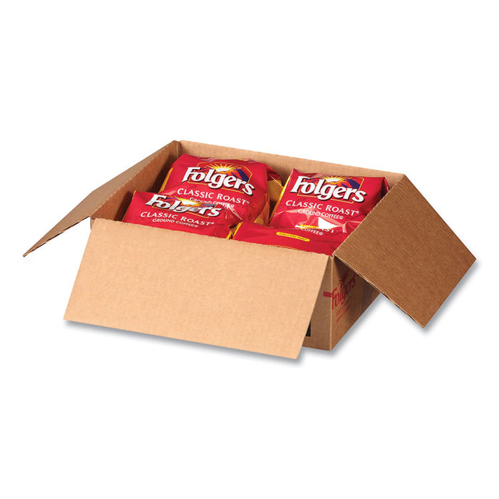 Coffee Filter Packs, Classic Roast, 0.9 oz, 10 Filters/Pack, 4 Packs/Carton