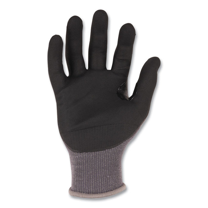 ProFlex 7043 ANSI A4 Nitrile Coated CR Gloves, EN388: 4X42D, 9" Long, XX-Large, Gray, 12 Pairs