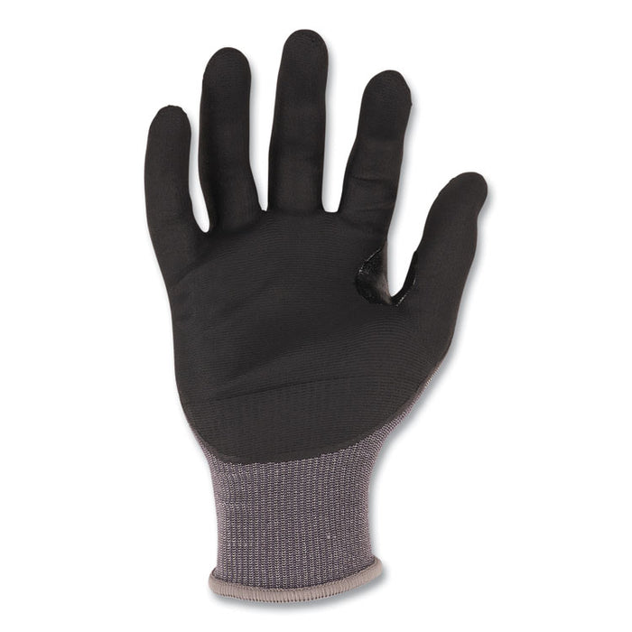 ProFlex 7043 ANSI A4 Nitrile Coated CR Gloves, EN388: 4X42D, 9" Long, XX-Large, Gray, Pair