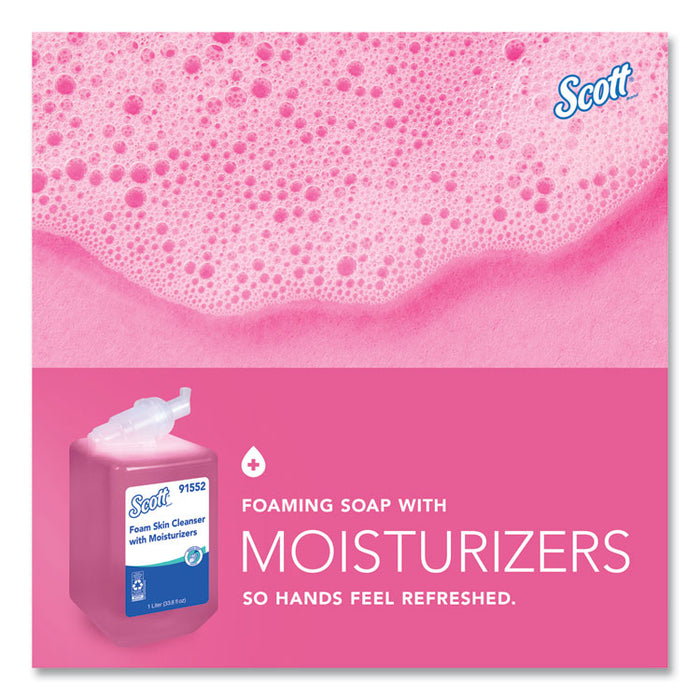 Pro Foam Skin Cleanser with Moisturizers Refill, Light Floral Scent, 1 L