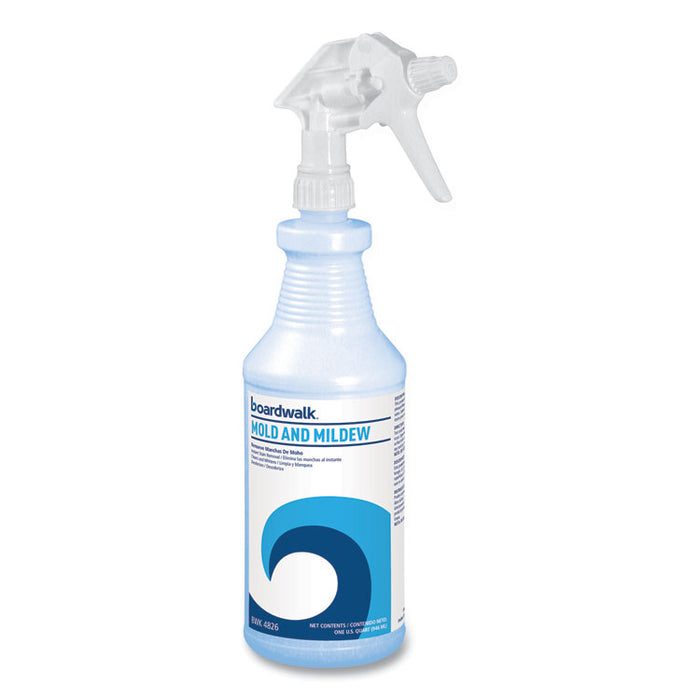 Mold and Mildew Remover with Bleach, Ready to Use, Floral Scent, 32 oz Bottle, 12/Carton