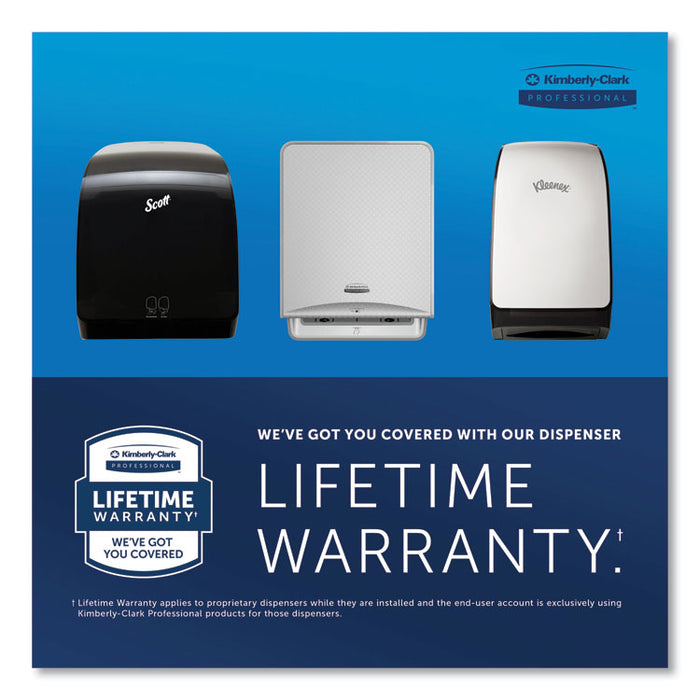 Essential Electronic Hard Roll Towel Dispenser, 12.7 x 9.57 x 15.76, Black