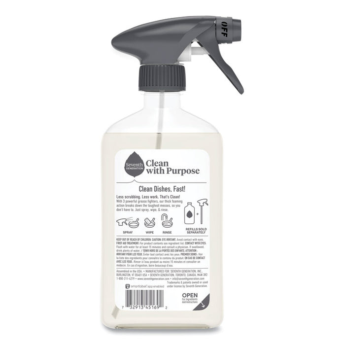 Foaming Dish Spray, Mandarin Orange Scent, 16 oz Bottle, 6/Carton