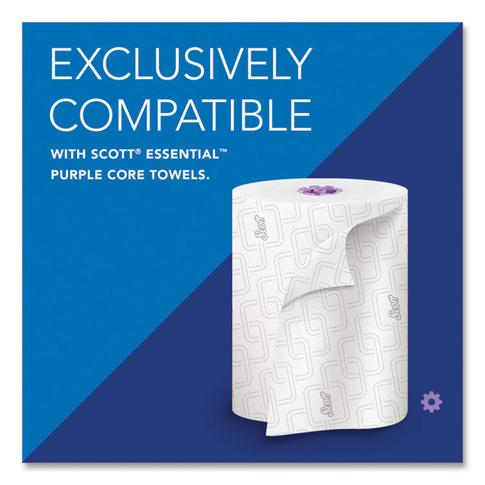 Essential Manual Hard Roll Towel Dispenser, 13.06 x 11 x 16.94, White