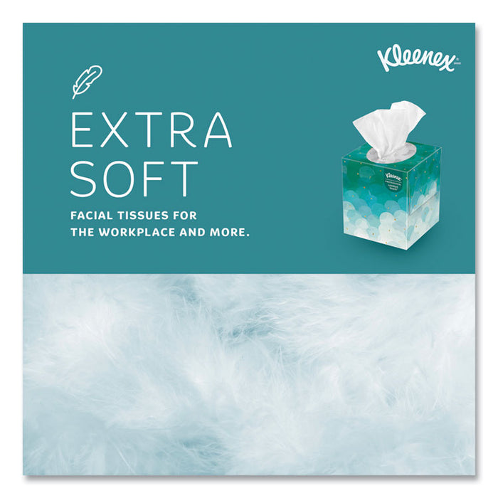 Professional Facial Tissue, Pop-Up Box, 2-Ply, 90 Sheets/Box, 6 Boxes/Pack