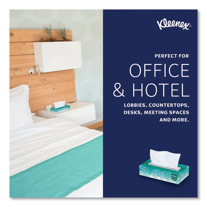 White Facial Tissue for Business, Pop-Up Box, 2-Ply, 90 Sheets/Box, 36 Boxes/Carton