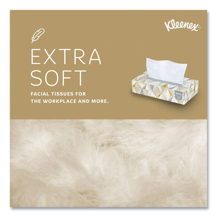 White Facial Tissue for Business, Pop-Up Box, 2-Ply, 125 Sheets/Box, 48 Boxes/Carton