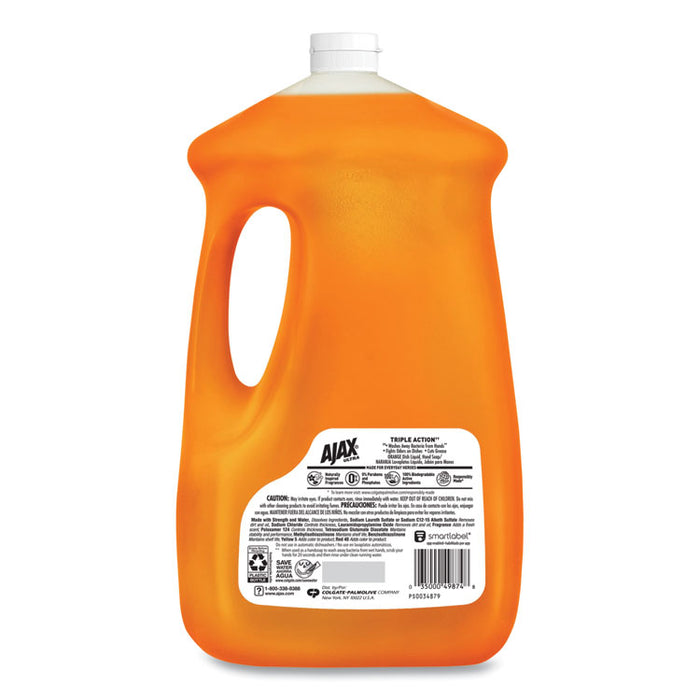 Dish Detergent, Orange Scent, 90 oz Bottle, 4/Carton