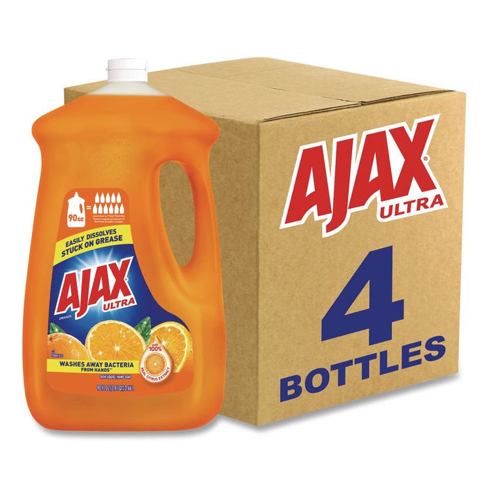Dish Detergent, Orange Scent, 90 oz Bottle, 4/Carton