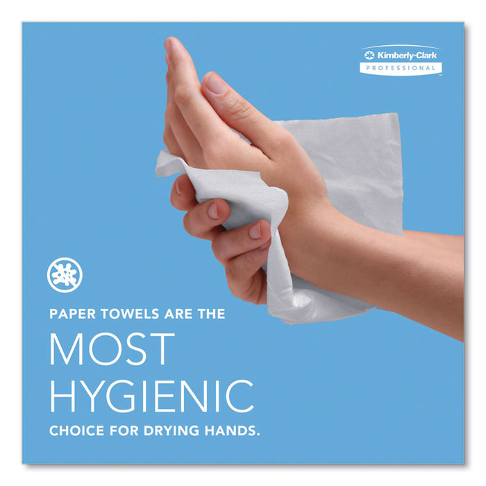 Sanitouch Hard Roll Towel Dispenser For 1.75" Core, 12.63 x 10.2 x 16.13, White