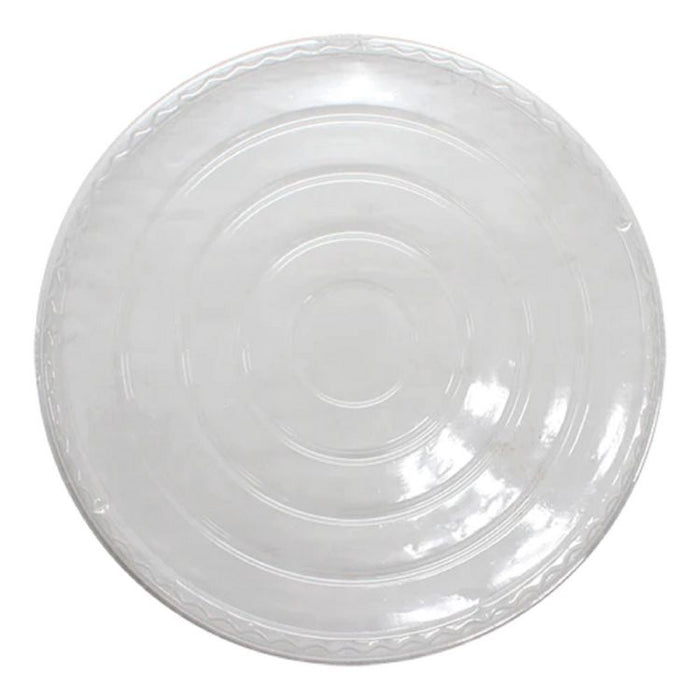 Plastic Lid for Food Bucket, for 48 oz Buckets, Clear, Plastic, 270/Carton