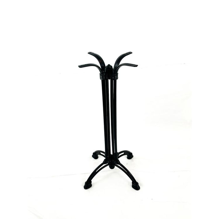 Solid Wood Tables, Cast Iron Base, Square, 36w x 36d x 43.75h, Natural