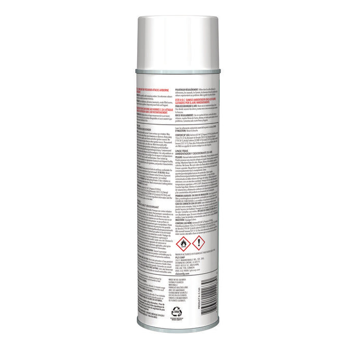 Aerosol Air Freshener and Deodorizer, Fresh Linen, 10 oz Aerosol Spray, 12 Cans