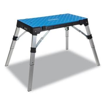 4-in-1 Portable Workbench with Power Strip, 300 to 500 lbs, 38.56 to 53 x 19.86 to 32.28 x 3.56 to 30.5
