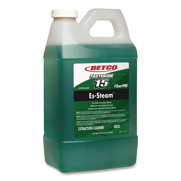 FiberPRO Es-Steam FastDraw Carpet Cleaner, Country Fresh Scent, 2 L Bottle, 4/Carton
