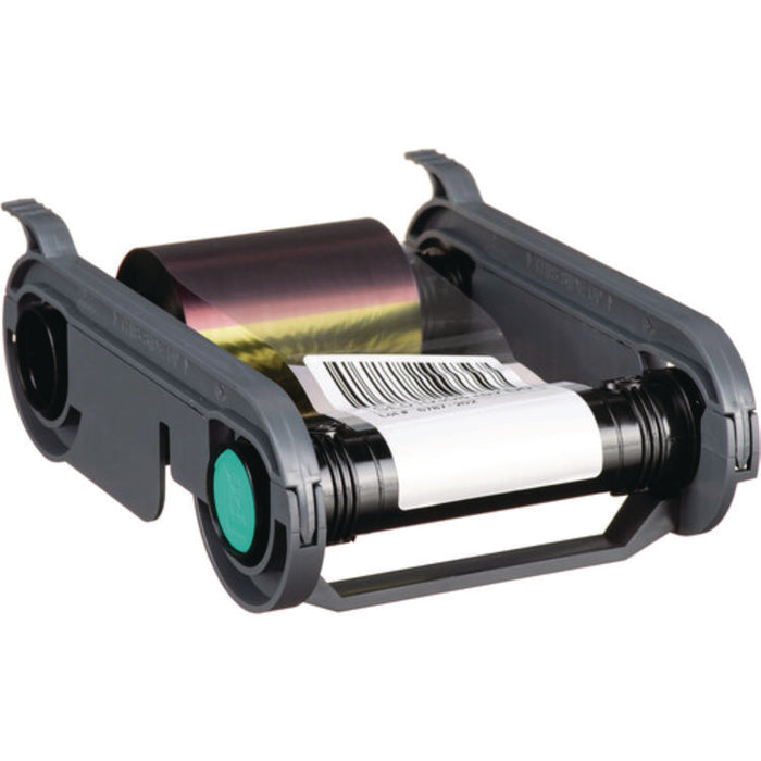 R5F208A100 YMCKO Color Ribbon, Black/Cyan/Magenta/Yellow