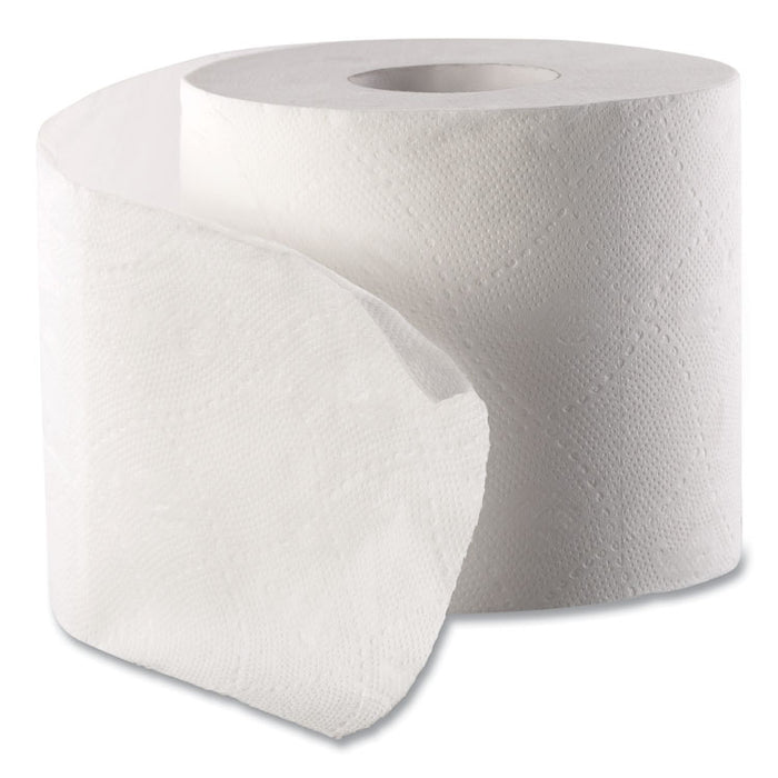 Bath Tissue, 2-Ply, White, 500 Sheets/Roll, 96 Rolls/Carton