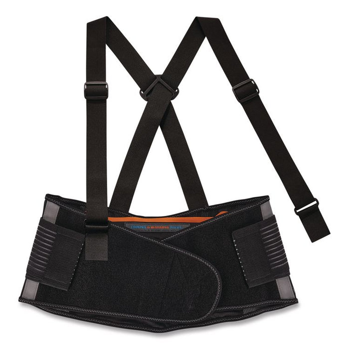 Proflex 1675 Back Support Brace with Cooling/Warming Pack, 3X-Large, 46" to 52" Waist, Black