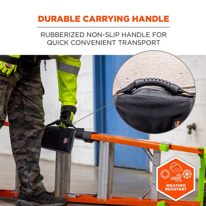Arsenal 5301 Ladder Carrying Handle, Supports Up to 100 lb, 2 x 9 x 11, Black