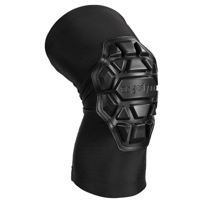 ProFlex 550 Padded Knee Sleeves with 3-Layer Foam Cap, Slip-On, Small/Medium, Black, Pair