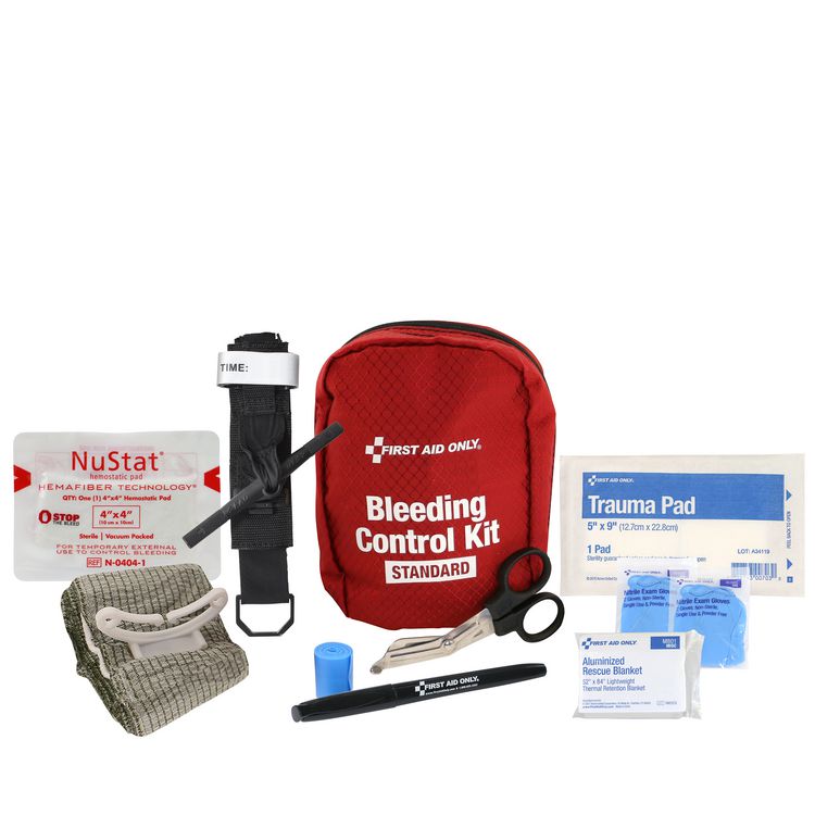 Standard Pro Bleeding Control Kit, 14 Pieces, Fabric Case — Axiscore
