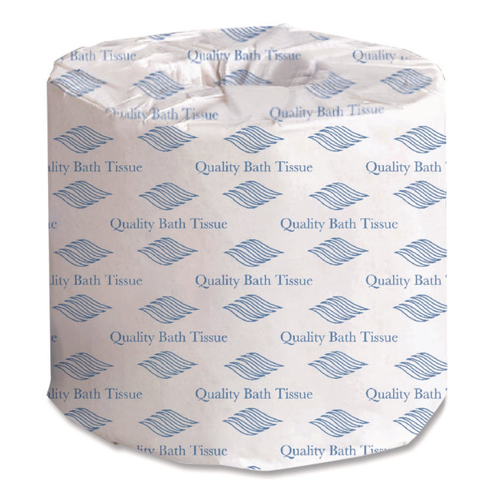 Standard Bath Tissue, 2-Ply, White, 400 Sheets/Roll, 96 Rolls/Carton