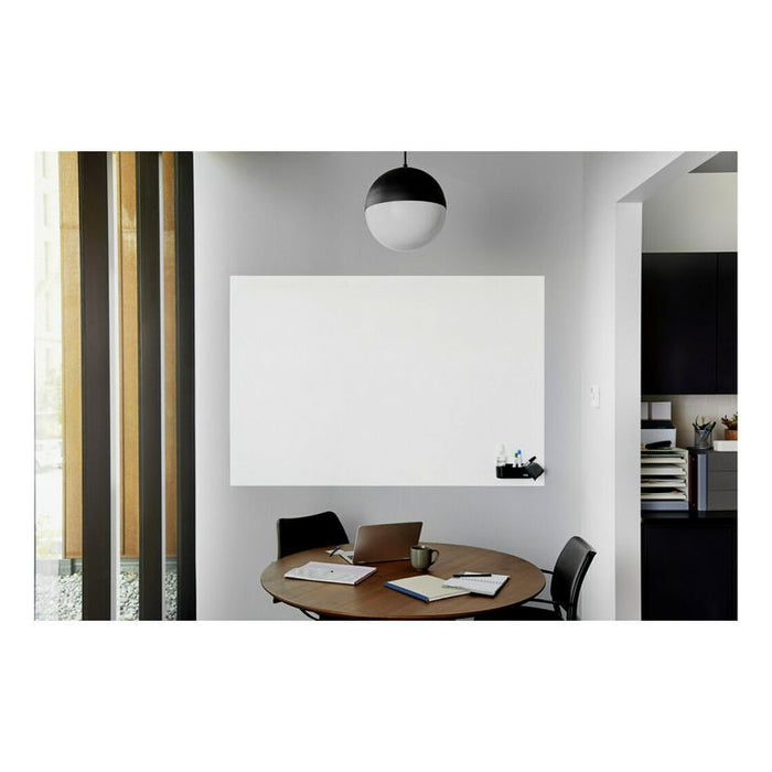 Easy Erase Permanent Marker Whiteboard Surface, Laminate Film, 72" x 48", White