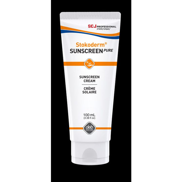 Stokoderm Sunscreen PURE, 100 mL Tube, Unscented, 12/Carton