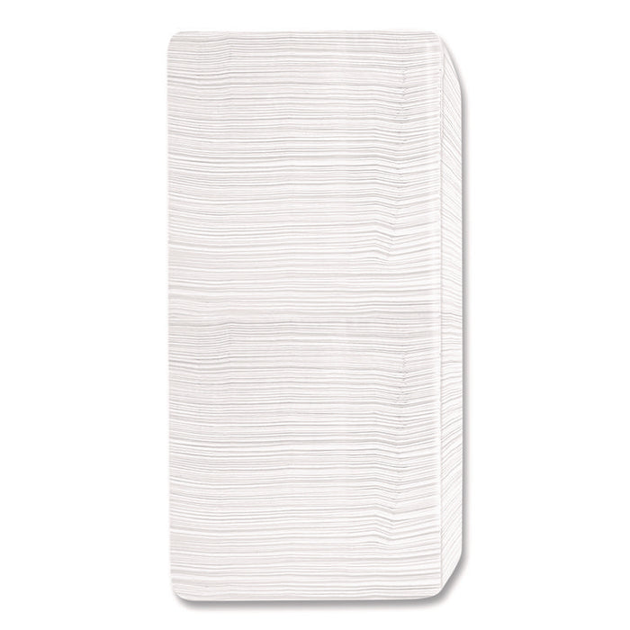 1/4-Fold Lunch Napkins, 1-Ply, 12 x 12, White, 500/Pack, 6 Packs/Carton