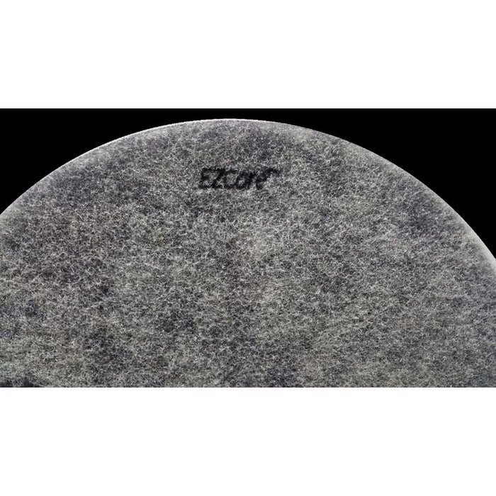 EZ Care Polishing Pad, 27" Diameter, Black/Gray, 2/Carton