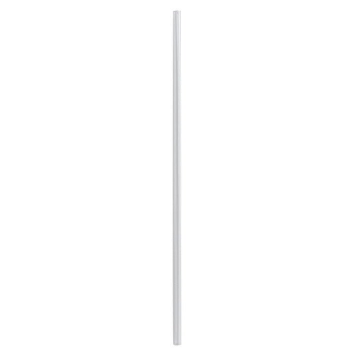Wrapped Jumbo Straws, 10.25", Polypropylene, Clear, 500/Pack, 4 Packs/Carton