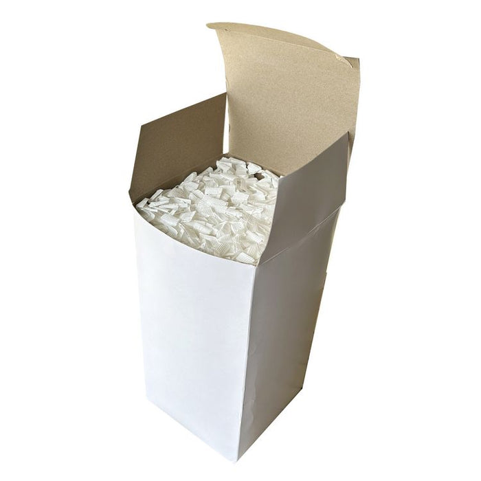 Wrapped Jumbo Paper Straws, 7.75", Paper, White, 320/Pack, 4 Packs/Carton