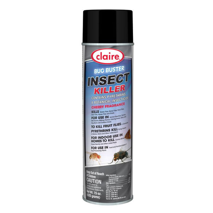 Bug Buster Insect Killer, 15 oz Aerosol Spray, 12/Carton