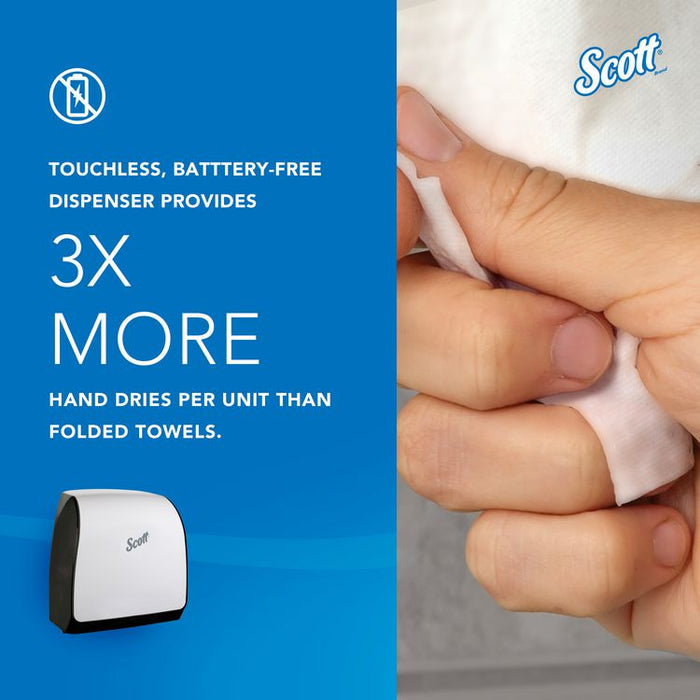 Slimroll Manual Towel Dispenser, 12.65 x 13.02 x 7.18, White