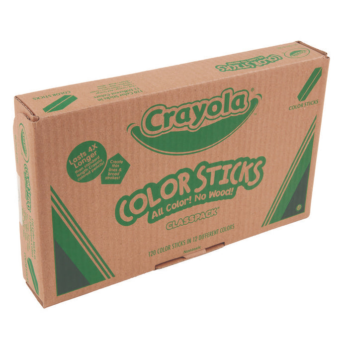 Color Sticks Classpack Set, Assorted Lead and Barrel Colors, 120/Pack ...